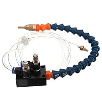 【The Best Deal】OriGlam Mist Coolant Lubrication Spray System for Metal Cutting Engraving Cooling Sprayer Machine for Air Pipe CNC Lathe Milling Drill