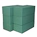Pack of 6 Wet Floral Foam Bricks Green Styrofoam Blocks for Floral Arrangement by VEYLIN