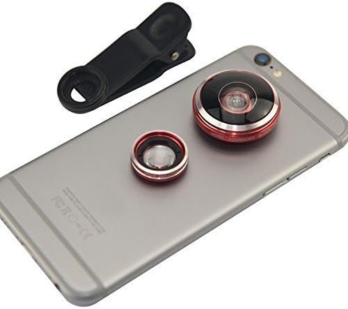 2-in-1 Universal Fisheye 235 Lens + Macro for Iphone7 Samsung htc LG