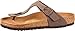 BIRKENSTOCK Women's Gizeh Thong Sandal, Mocha Birkibuc, 37 R EU, 6-6.5 M US