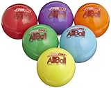 Sportime Multi-Purpose Inflatable All-Balls, 3 Inches, Set of 6, Assorted Colors - 020500