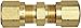 EATON Weatherhead 1462X6 Air Brake Tubing Union, 3/8