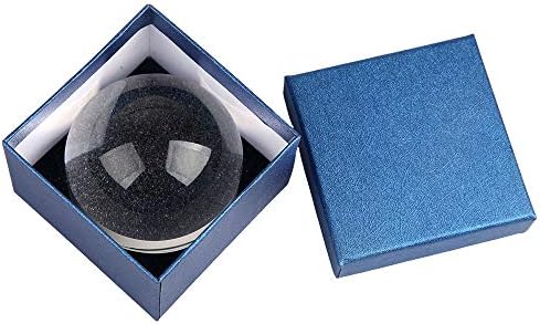 3.2 inch Acrylic Paperweight Magnifier Reading Magnifying Glass - Dome Magnifier/Paperweight Optical Half Ball Lens with Gift Box(80mm)
