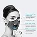 Safety Dust Mask with 2 Filters Easy Breathe Reusable Washable Face Mask Anti for Outdoor Sports, Gardening Travel Craftsman Resist Dust Germs Allergies PM2.5 Pollution(