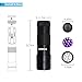 FOXNOV 12 LED UV Flashlight Black Lights Pet Dog Urine Stain Detector, 395nm with 3 AAA Batteries