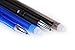 Friction Erasable Pens - Value Pack of 6 Black & 6 Blue Pens with Ultra Fine 0.38mm Point - 12 Erasable Gel Pens - Best for Smooth Writing & Easy Correction - Back to School Supplies - by Hieno