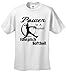 Softball T-Shirt Power In A Ponytail