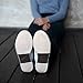 Kenley Stick-on Sole Sheets for Dance Shoes - Set of 3 Black and Beige Eco Suede Soles 8.5 x 12 Inches - Sticky Self-Adhesive Backing - Easy Resole Old Dance Shoes, Heels or Sneakers