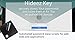 Hideez Key: Bluetooth Password Manager & Vault, Universal Security Key & RFID Token - Matte Black