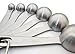 SKYROKU Measuring Spoons 18/8 Stainless Steel, Set of 6 for Dry and Liquid Ingredients