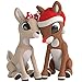 Hallmark Keepsake Christmas 2019 Year Dated Red-Nosed Reindeer Rudolph and Clarice Ornament with Light