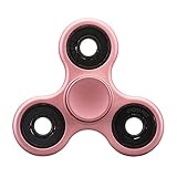 Balai Fidget Spinner Tri-Spinner Toy Stress Reducer Ceramic Bearing Relieve Anxiety and Boredom-Pink