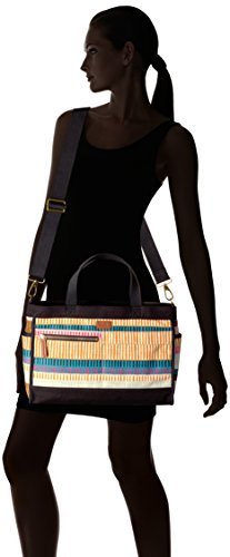 stripes fossil zb7248875 passport กระเป๋าสะพายไหล่(tote) colorful