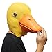 PartyCostume Deluxe Novelty Halloween Costume Party Latex Animal Head Mask Duck