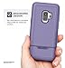 ENCASED Heavy Duty Galaxy S9 Plus Case (Rebel Armor) Military Grade Full Body Protective Cover for Samsung S9+ Phone (Purple)