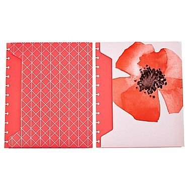 Martha Stewart Discbound Project Pockets, Letter-size, Persimmon, 2-pack (44909)