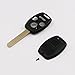 UTSAUTO 4 Buttons Replacement For Key Fob Remote Shell Case Cover (Only Casing) Fit For Honda Accord Civic CR-V 1PC Pack