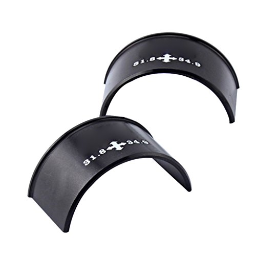 2pcs 28.6mm to 31.8mm 31.8mm to 34.9mm Shim Adapter Bicycle Bike Front Derailleur Conversion Shim - Thumbnail 6