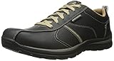 Skechers USA Men's Superior-Levoy Oxford,Black/Tan,10 M US