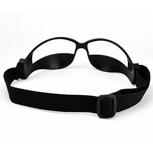 2 Packs Sports Dribble Goggles for Basketball Training Aid - Great for Improve Dribbling Skill, Handling Skills, Black (2 Packs)