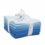 Bella Solids Blues 12 Fat Quarters Moda Fabrics 9900AB 124