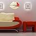 dds5391 Creative 3D Lip Shape Mirror Wall Stiker Fashion Home Living Room Art DIY Decor (Lips)