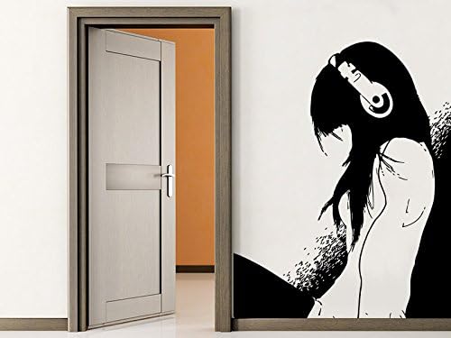 Amazon Com Wall Decal Vinyl Sticker Decals Anime Girl Manga Oriental Girl Japan Japanese Home Decor Art Bedroom Design Interior Home Kitchen