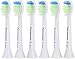 Aoremon Sonicare Diamondclean Replacement toothbrush Heads, White 6 Count,fits Philips Sonicare DiamondClean, Essence+, Plaque Control, Gum Health, FlexCare, HealthyWhite and EasyClean