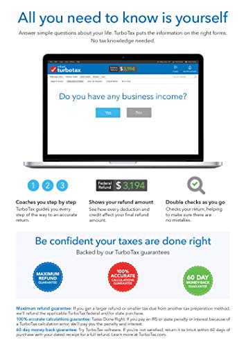 TurboTax Home & Business + State 2018 Tax Software [PC Download] [Amazon Exclusive] - Thumbnail 2