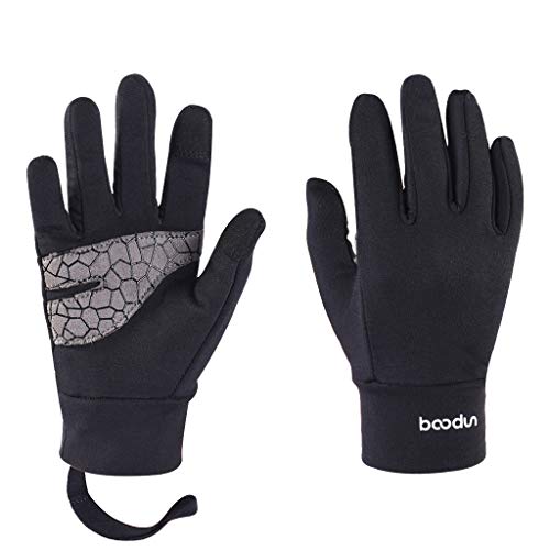â„ï¸â„ï¸Maonet Children's Ultra Soft Comfort Breathable Thicken Ski Snowboard Hiking Camping Warm Glove (Black, S)