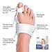 Bunion Corrector Adjustable Orthopedic Bunion Splint Toe Corrector Brace with Bunion Pads for Bunion Relief - Hallux Valgus Hinged Bunion Bootie for Nighttime Relief (2 PCS)