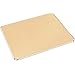 Nulaxy Aluminum Mouse Pad Non-Slip Rubber Base and Micro Sand Blasting, Gold