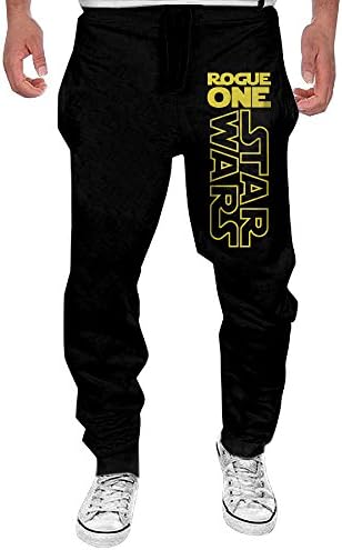 Casual Men Rogue One A Star Wars Story Open-bottom Sweatpants 3X