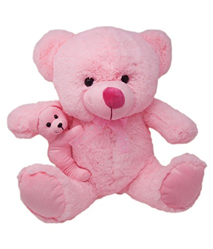 mom and baby teddy bear