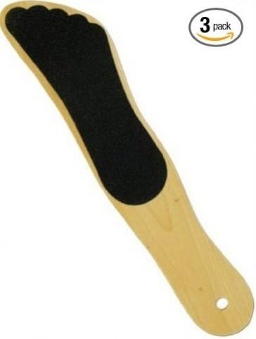 Professional Dual Sided Foot File (Pack of 3) (Pedicure Board) Lima Profesional de Pedicure