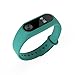 PINHEN Band Compatible with Xiaomi Mi Band 2 - Replacement Soft Sport Wristband Strap Bracelet Compatible with Xiaomi Mi Band 2 Smart Watch (Silicone 4pcs Set2)