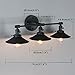 Phansthy Bathroom Vanity Light Fixtures, 3 Light Wall Sconces Lighting with 7.9