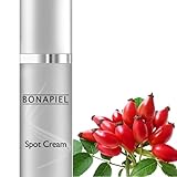 Crema para el Acne con Acido Salicilico, Rosa de Mosqueta y Manteca de Cacao - Elimina Espinillas, Puntos Negros y Manchas en la Cara