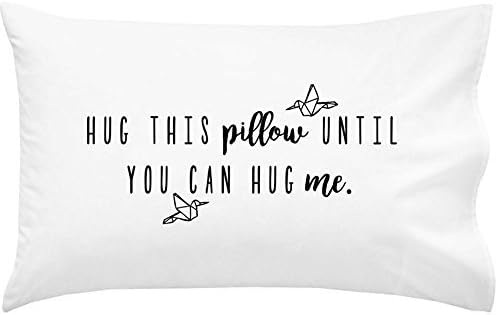 long distance relationship pillow case