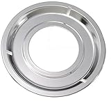 5303131115 Factory Original Oem Oven Drip Pan. Round, Chrome, Diameter: 8-1/4