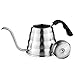 Gooseneck Kettle, Aicok Stainless Steel Drip Kettle 1.2 L, Pour Over Coffee Tea Kettle, Double Base Leak Proof, Silver