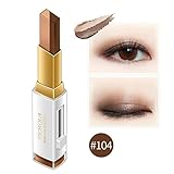 Double Color Eyeshadow Stick Stereo Gradien Shimmer Color Eye Shadow Cream Pen Eye Makeup Palette Cosmetics By Shouhengda