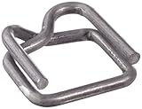 PAC Strapping B-4A 1/2" Wire Buckle, 1000 Count