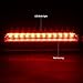 Auto Dynasty LED 3rd Third Tail Brake Light High Mount Stop Lamp Compatible with Ford Expedition Lincoln Navigator 2003-2016. Chrome Housing Red Lens