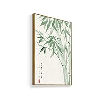 Framed Canvas Home Artwork Decoration Antique Plant Canvas Wall Art for Living Room, Bedroom - 16x24 inches