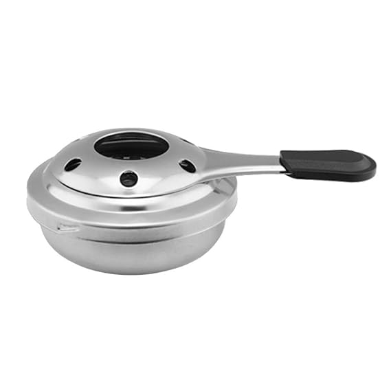 Mini Edelstahl-Brenner, Klein Tragbar Spirituskocher Campingkocher für Outdoor Camping, Alkohol Herd/Herd Campingkocher/Outdo