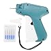 YazyCraft Tag Attaching Gun / Tagging Price Tag Gun For Office And Retail Labelling With 5 FREE Replacement Needles Barbs Kit (Green And White)