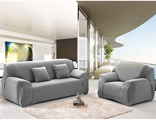 banbie8409 Elastic Polyester Sofa Cover Pure Color Stretch Slipcover Flexible Chair Dustcoat Durable Couch Cover Furniture Cloth