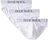 Diesel Men's Diesel Men's Blade 3-pack Cotton-blend Stretch Brief Underwear, -white, L