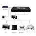 XtremPro 8-Port USB Powered 10/100Mbps Ethernet RJ45 Network Switch Hub - Black (61026)